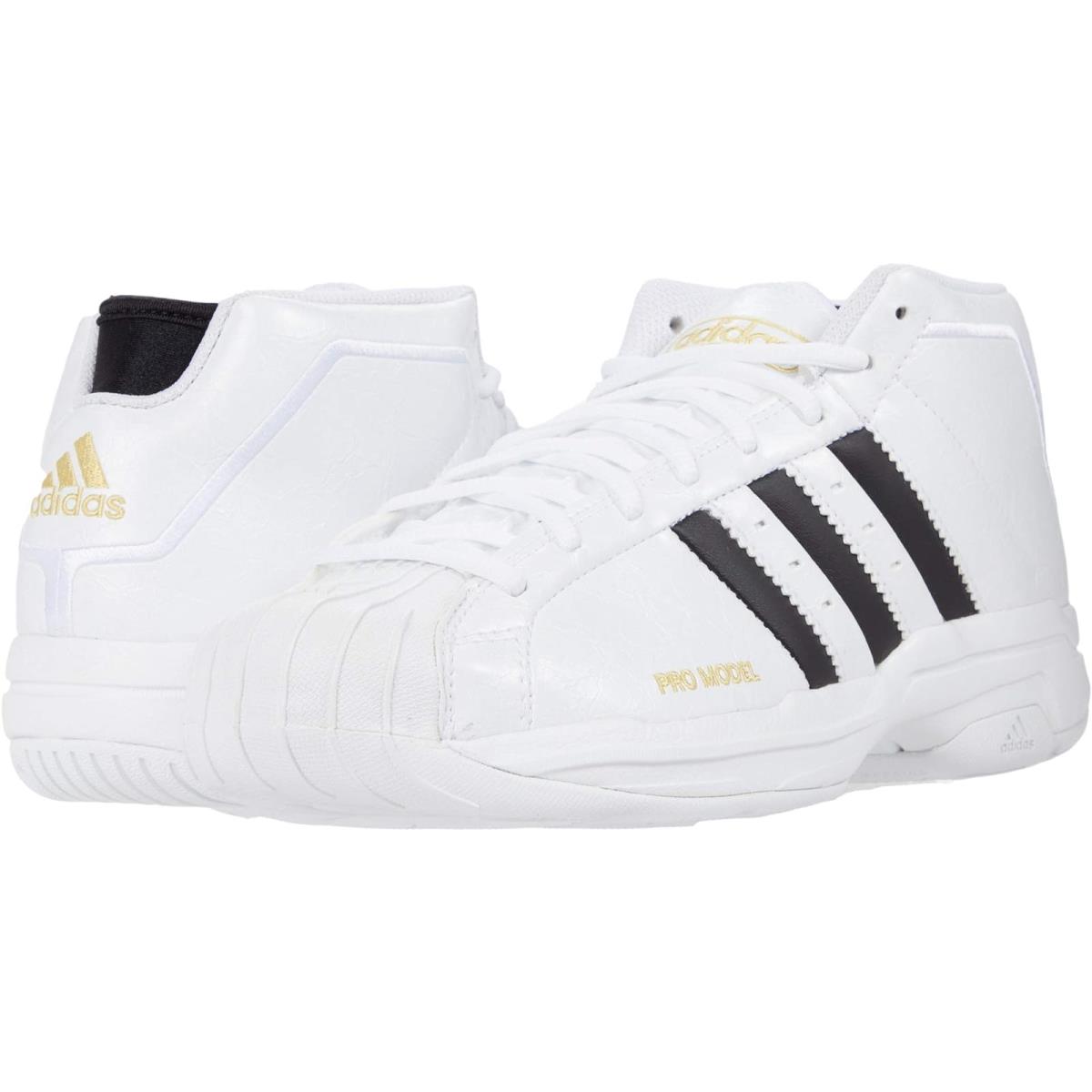 Unisex Sneakers Athletic Shoes Adidas Pro Model 2G Core Black/Footwear White/Core Black
