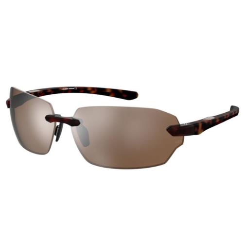 Under Armour UA Fire 2/G 0086/GK Havana/brown-silver Rectangle Men`s Sunglasses
