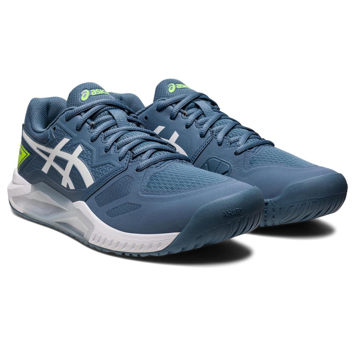 Man`s Sneakers Athletic Shoes Asics Gel-challenger 13 Steel Blue/White