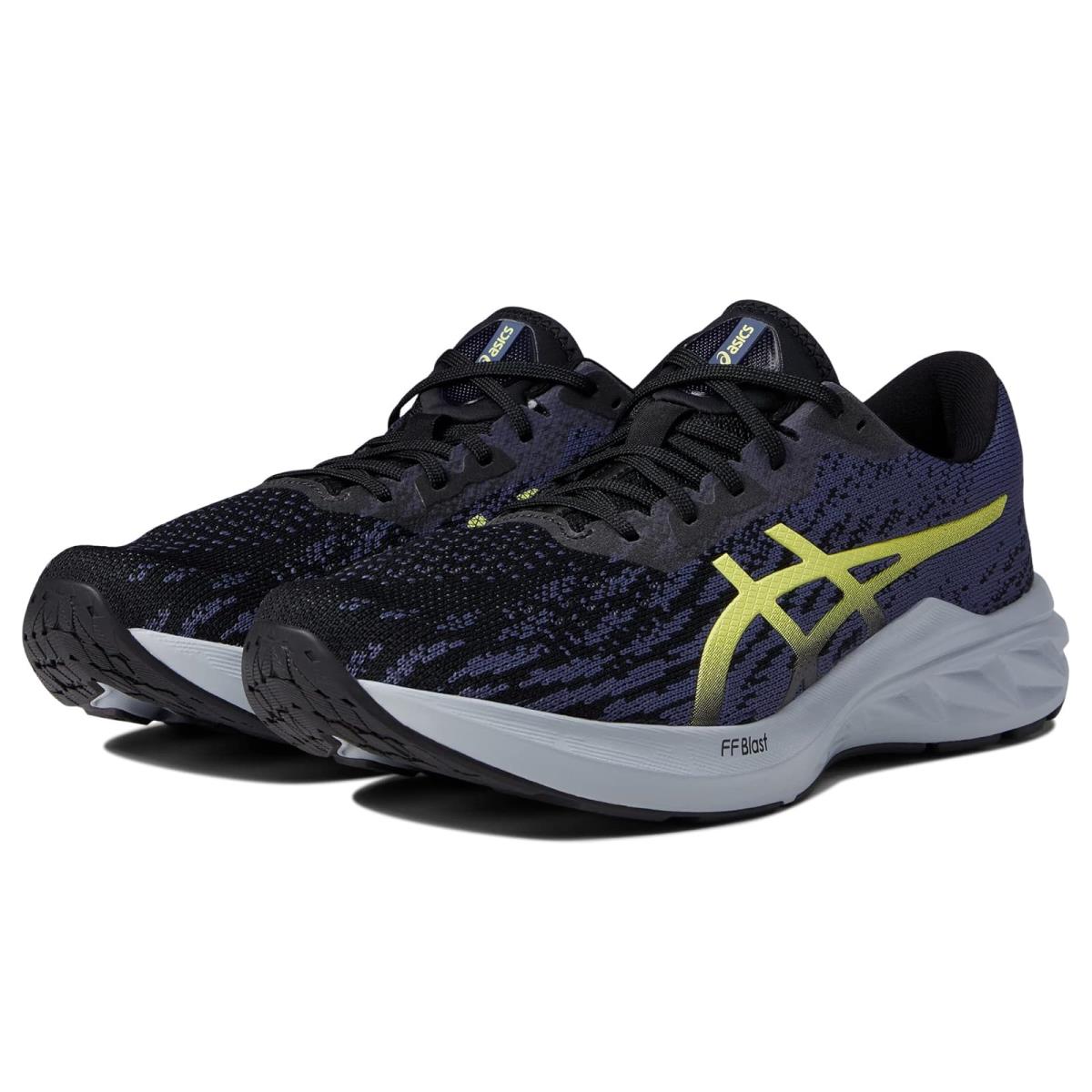 Man`s Sneakers Athletic Shoes Asics Dynablast 2 Black/Glow Yellow