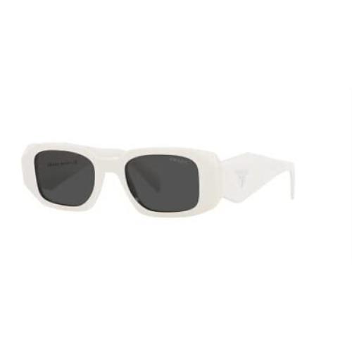 Prada Sunglasses PR 17WS-1425S0 Talc W/dark Grey Lens 49mm