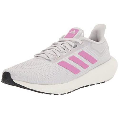 Adidas Women`s Pureboost 22 Running Shoe Dash Grey/pulse Lilac/black 7