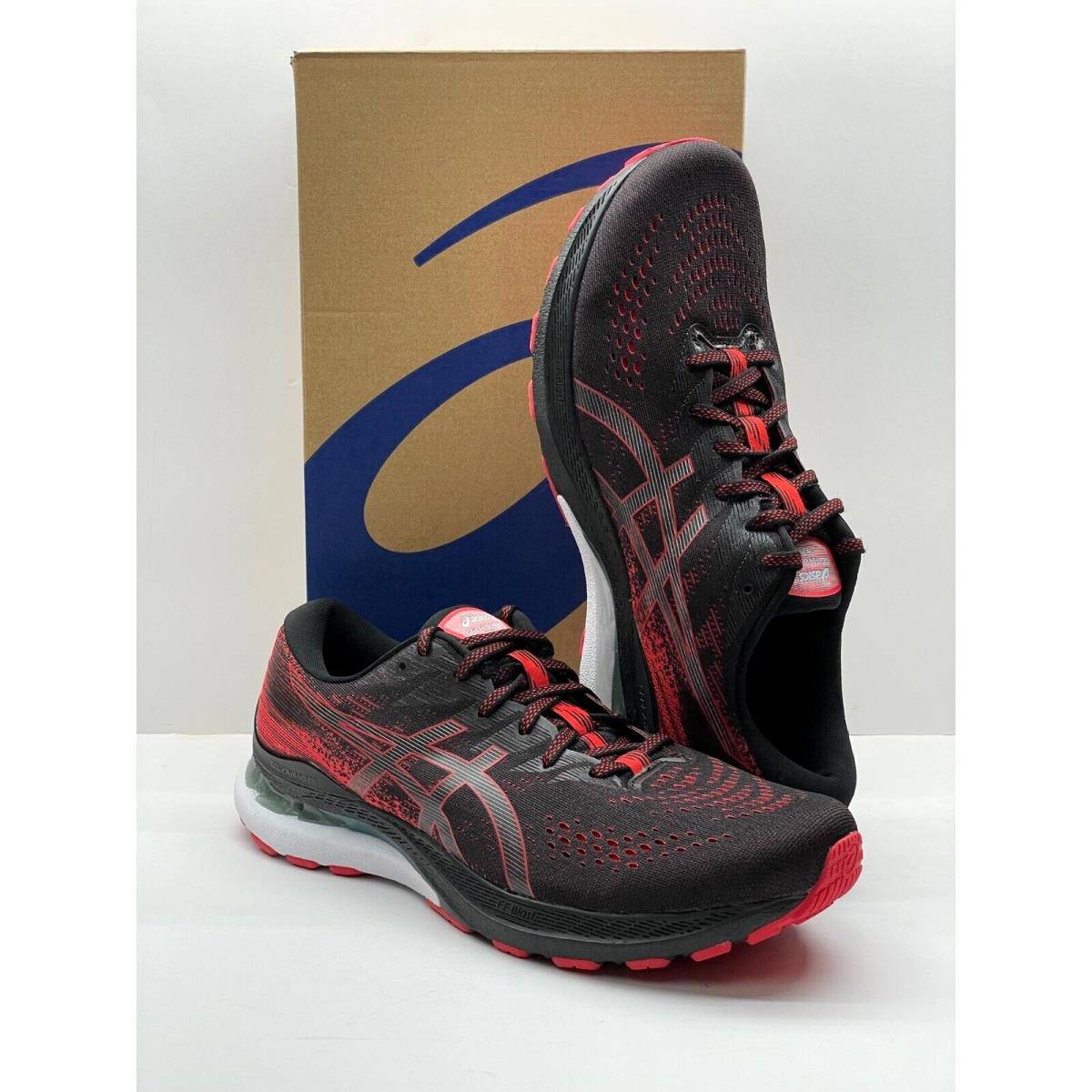 Asics Gel-kayano 28 1011B189-002 Black/red Men`s Running Shoes Size:11