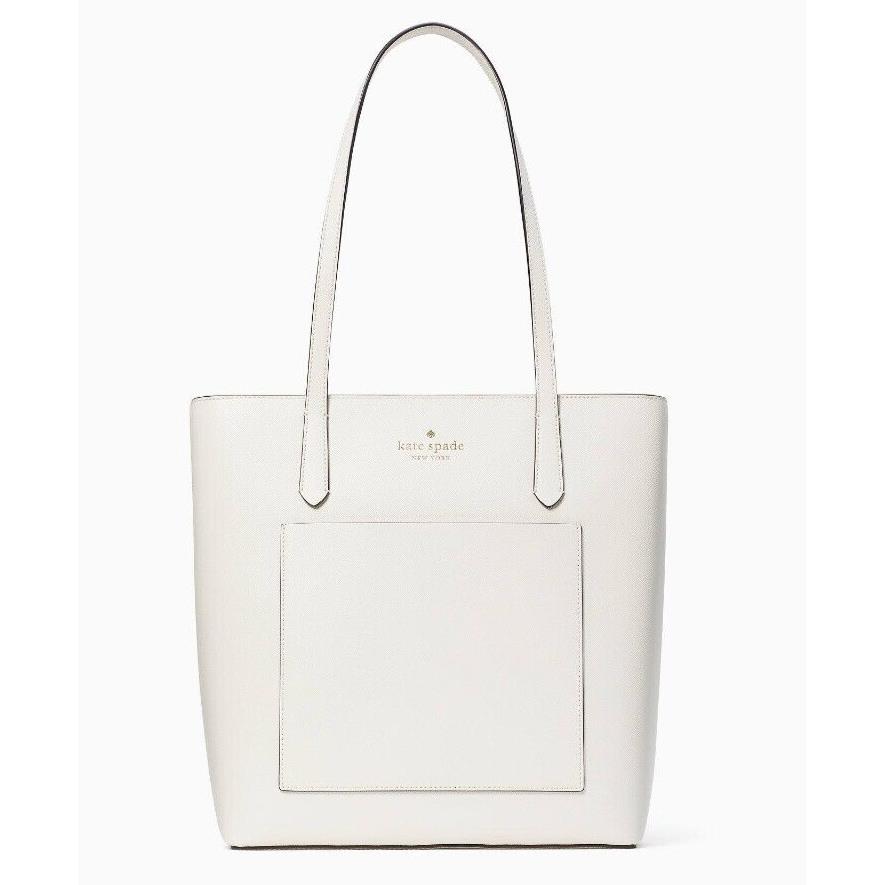 New Kate Spade Daily Saffiano Tote Parchment