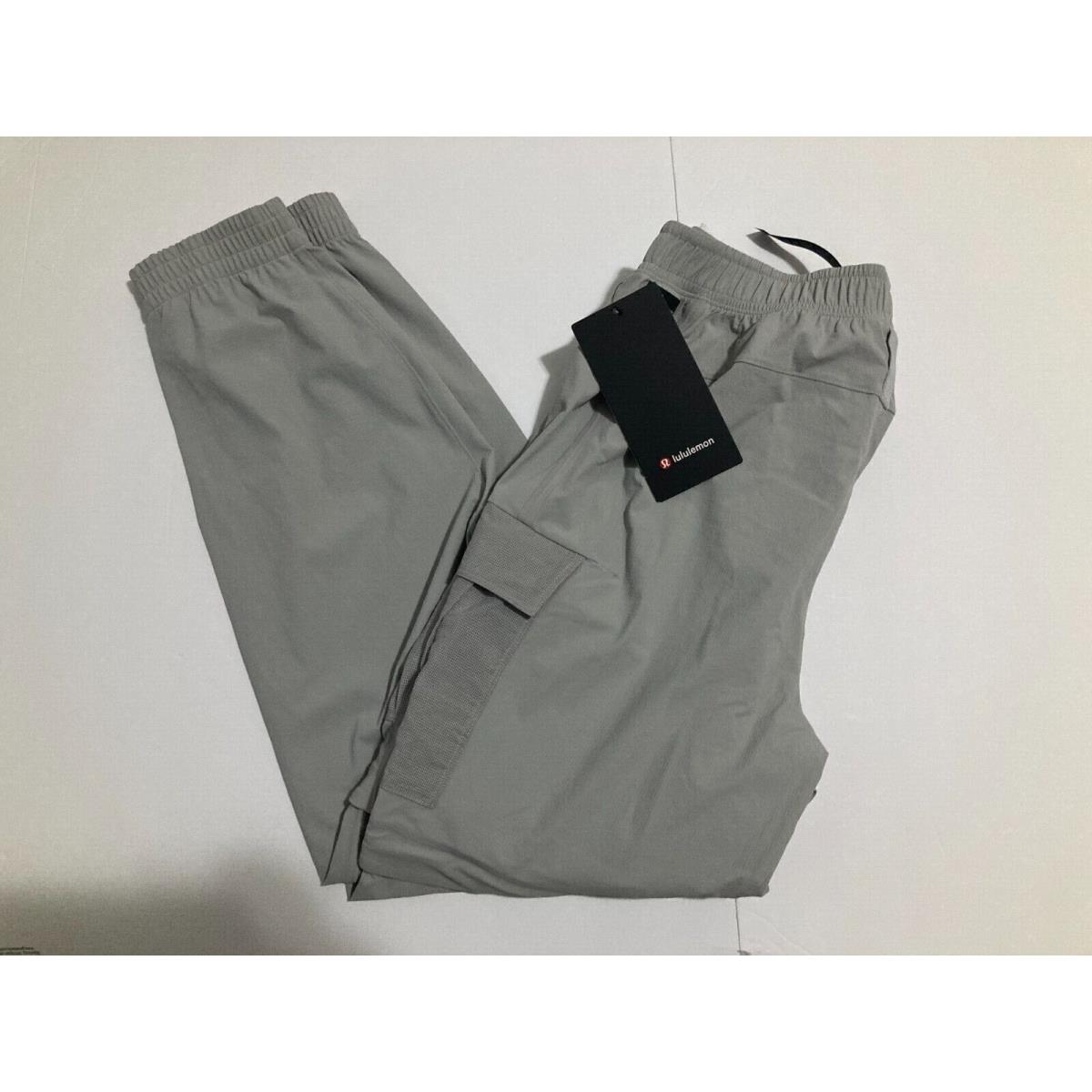 Men`s Lululemon Convertible Hiking Pants Shorts 27 Sz XL Gray Casual Outdoors