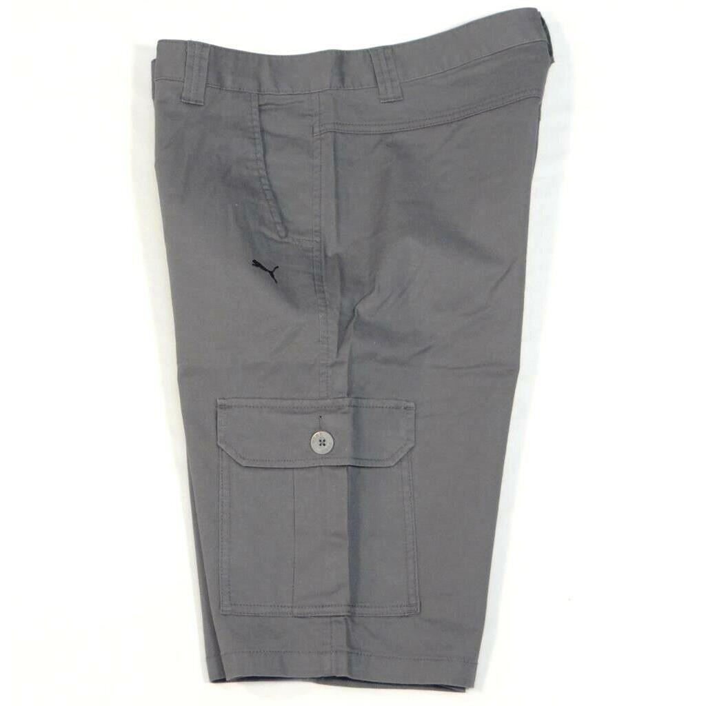 Puma America`s Cup World Series Gray Cargo Shorts Men`s