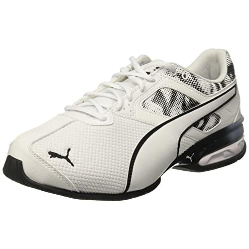 Puma Men`s Tazon 6 Wide Sneaker - Choose Sz/col Cyclone White-black