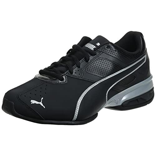 Puma Men`s Tazon 6 Wide Sneaker - Choose Sz/col First Mile Black-silver