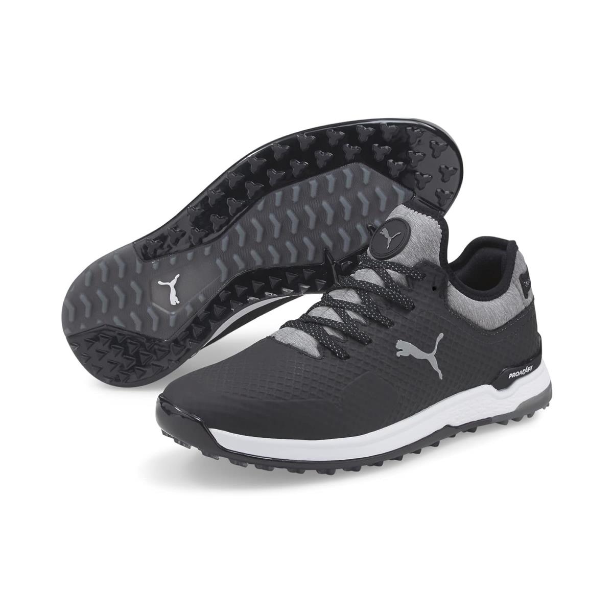 Man`s Sneakers Athletic Shoes Puma Golf Proadapt Alphacat - Puma Black/Puma Silver/Quiet Shade