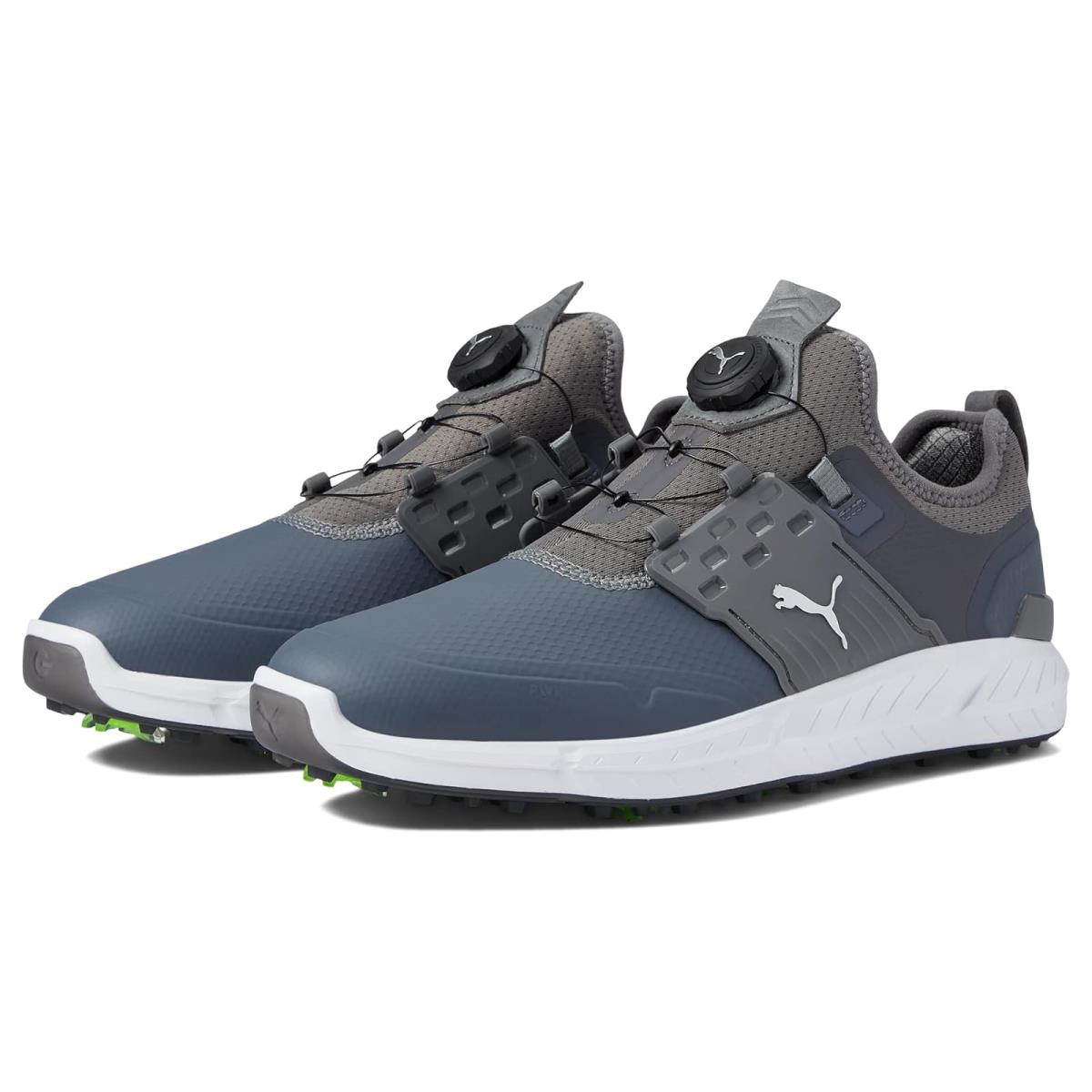 Man`s Sneakers Athletic Shoes Puma Golf Ignite Articulate Disc Quiet Shade/Puma Silver/Quiet Shade