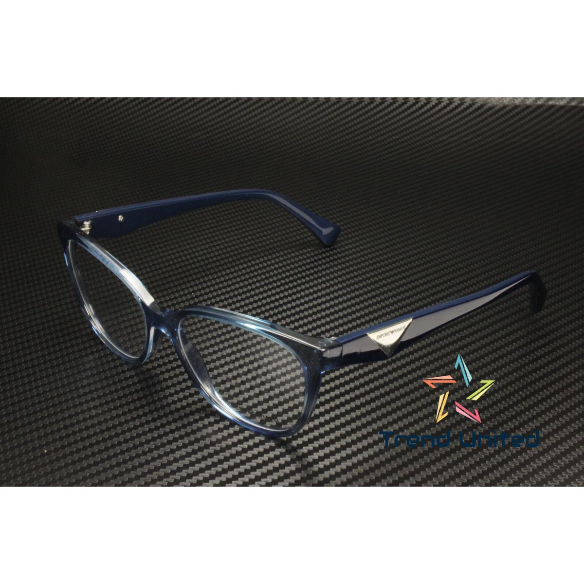 Emporio Armani EA3172 5020 Striped Blue Demo Lens 54 mm Women`s Eyeglasses