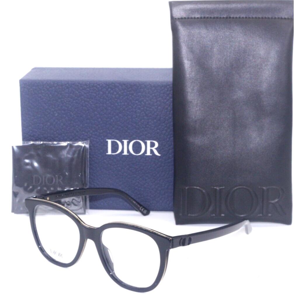 Christian Dior 30MONTAIGNEMINIO R31 Black Eyeglasses Frame 53-18