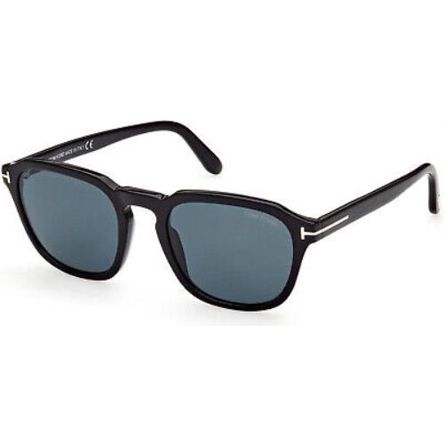 Tom Ford sunglasses  - Shiny Black Frame, Blue Lens 0