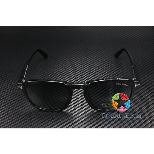 Tom Ford sunglasses  - Shiny Black Frame, Blue Lens 1