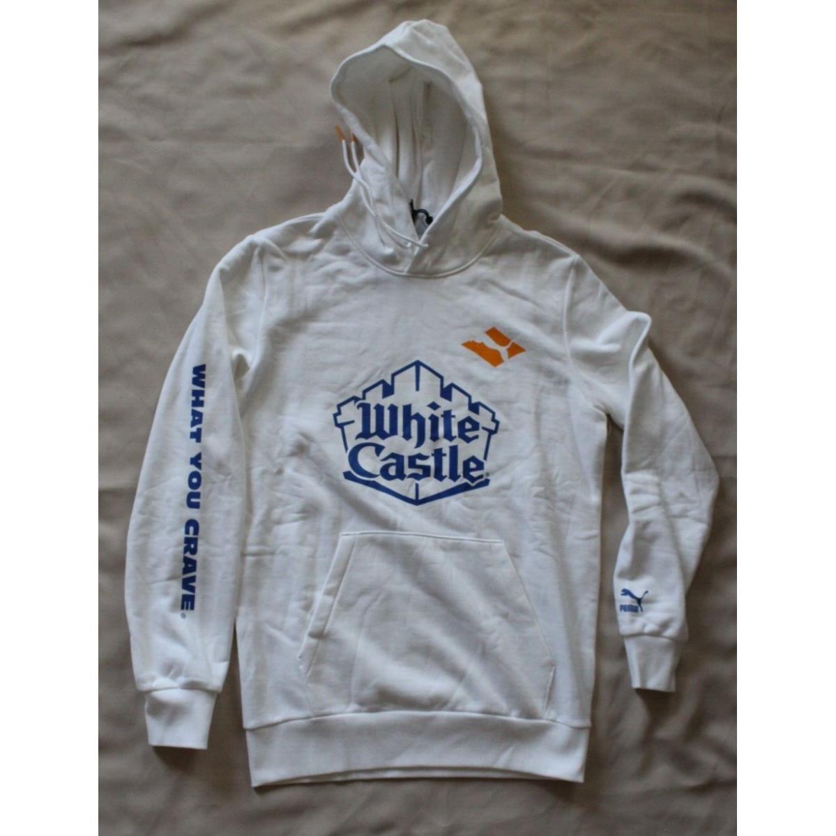 Puma X White Castle Hoody Sweater Hoodie Mens Sz S What You Crave 100 Year Anniv