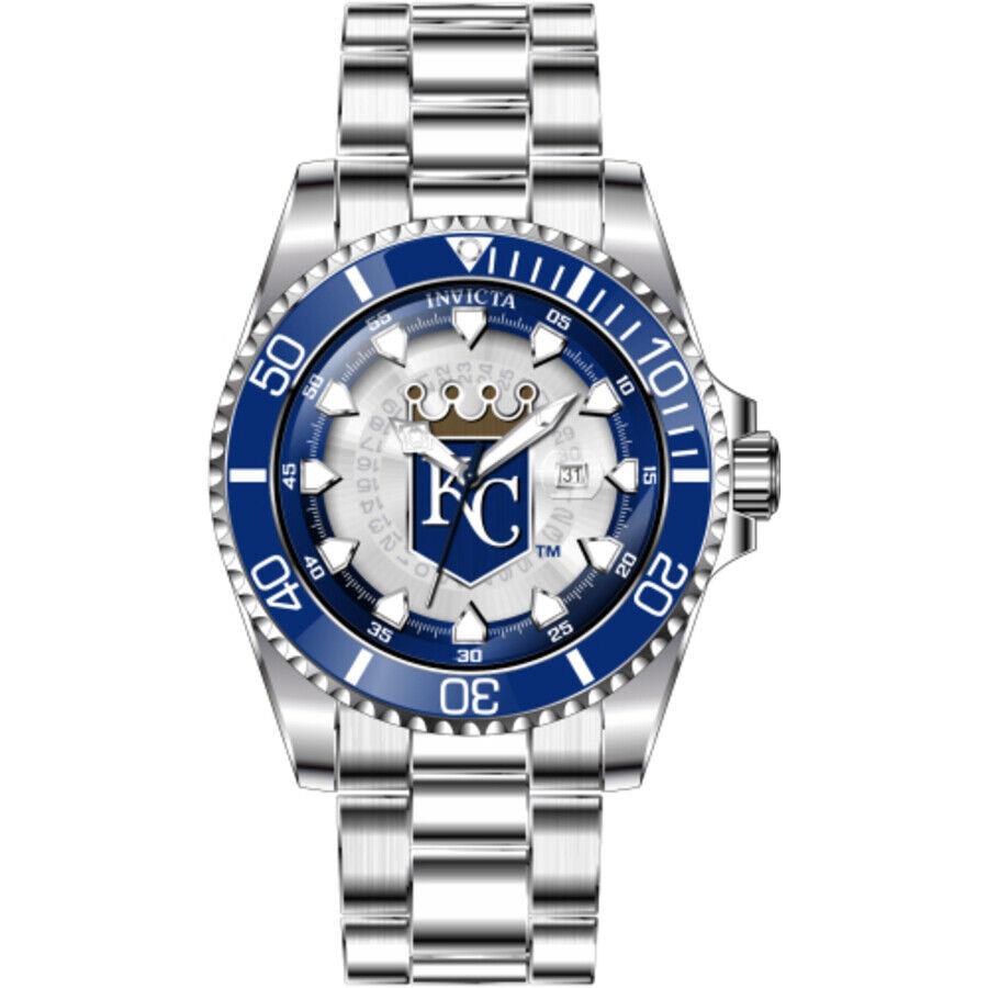 Invicta Mlb Kansas City Royals Quartz Men`s Watch 43465