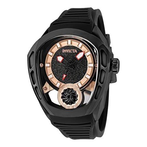 Invicta Men`s 35445 Akula Automatic 3 Hand Black Black Dial Watch