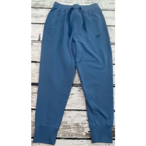 Nike Fleece Pants Size Medium Classic Dutch Blue DA0019-469 Sportswear Men s