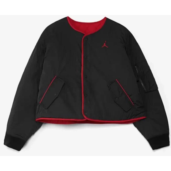 Women`s Nike Air Jordan Flight Essential Reversible Jacket M DH0655
