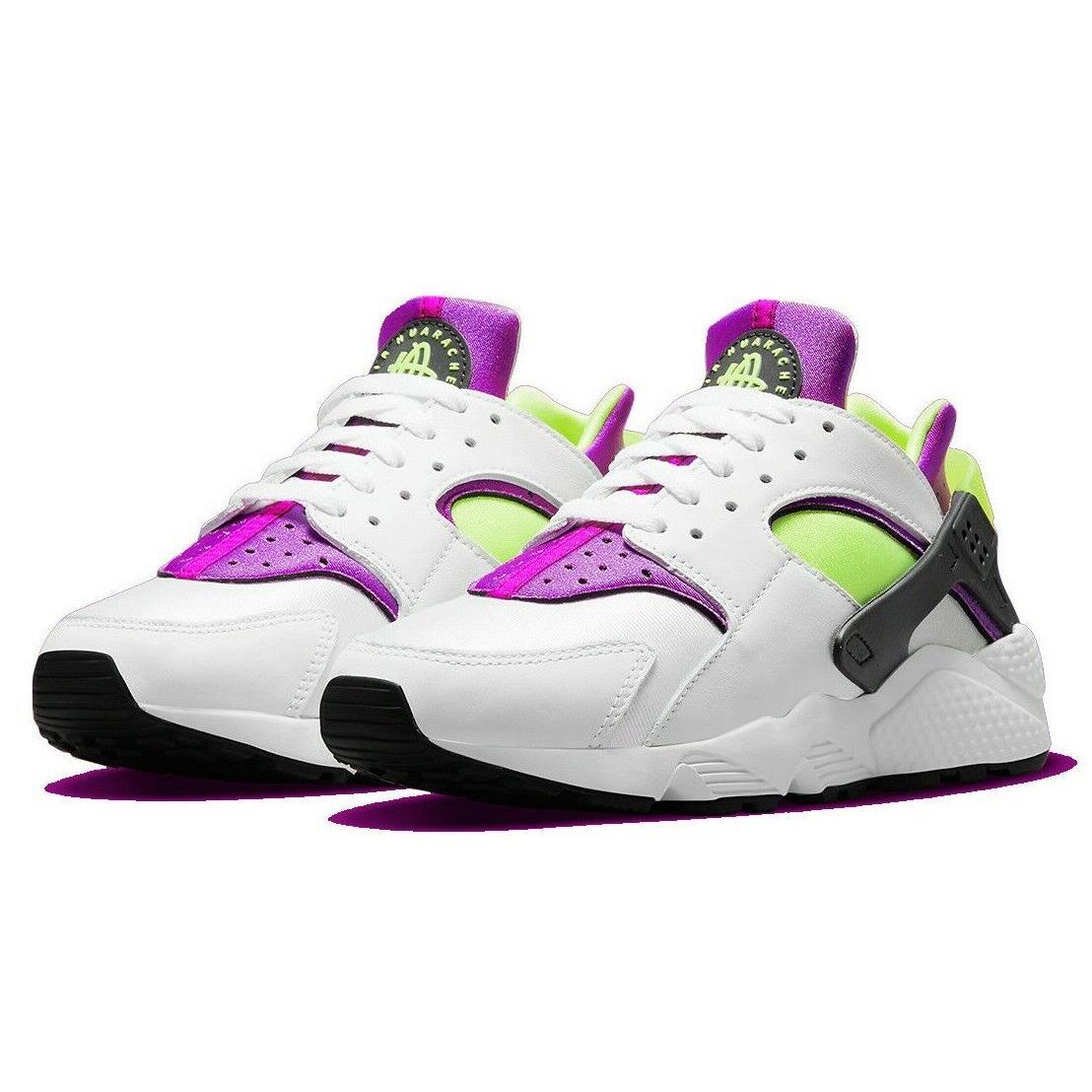 Nike Air Huarache Womens Size 7 Sneaker Shoes DH4439 101 Neon Magenta