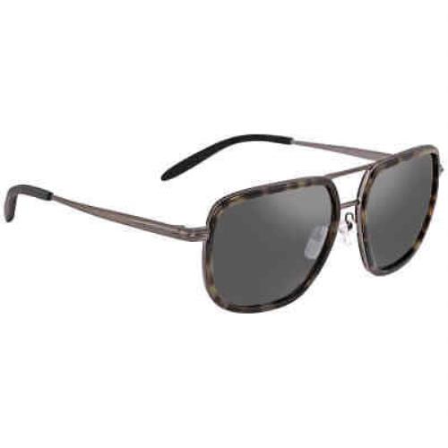 Michael Kors Gunmetal Mirrored Rectangular Men`s Sunglasses MK1110 ...