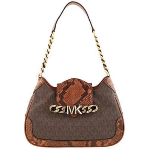 Michael Kors Small Hally Signature Logo Print Shoulder Bag 30H1A2HL0E-227