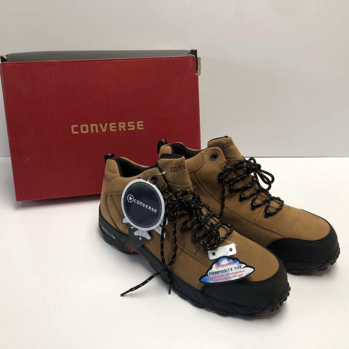 Men`s Size 13 Converse Composite Toe Waterproof Hiking Shoes C4666