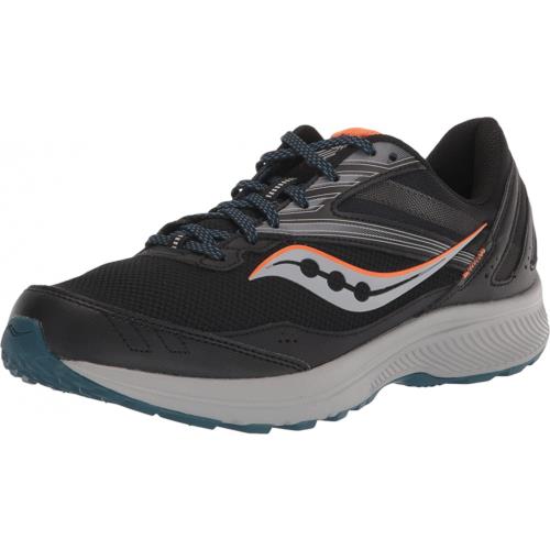 Saucony Men`s Cohesion Tr15 Trail Running Shoe Blk/Nightshade