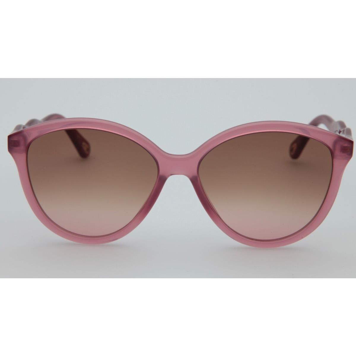 Chloe CH0087S 004 Burgundy Biobased Sunglasses 57-16-145mm B50mm Italy