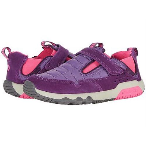 Girl`s Shoes Merrell Kids Free Roam Hut Moc Little Kid/big Kid