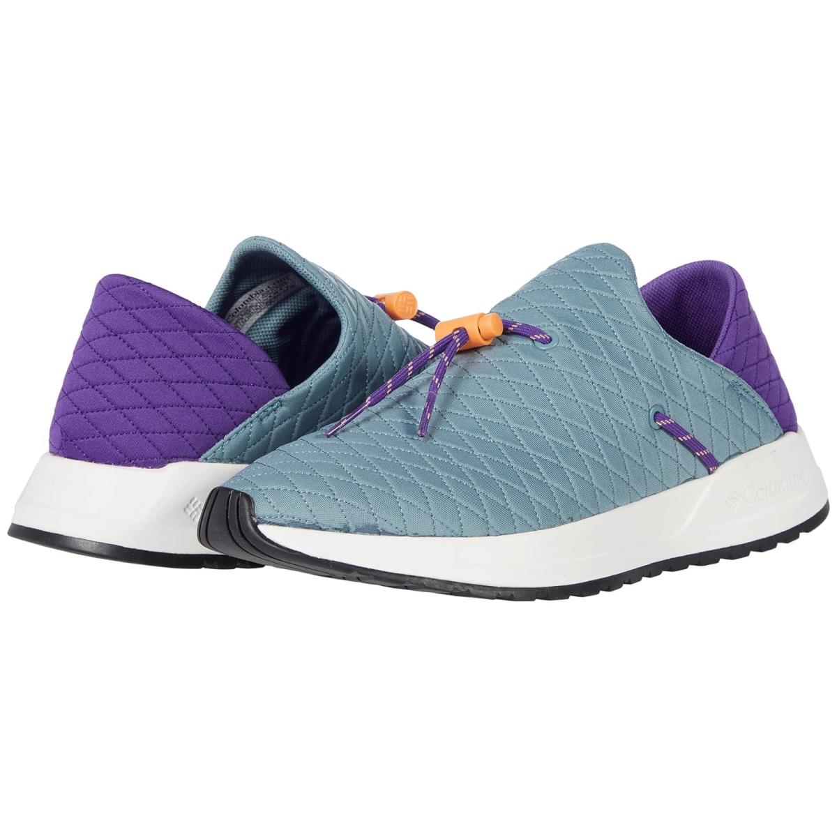 Woman`s Sneakers Athletic Shoes Columbia Wildone Moc Storm/Emperor