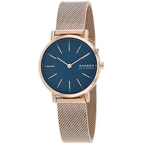 Skagen Women`s Signatur Blue Dial Watch - SKW2837