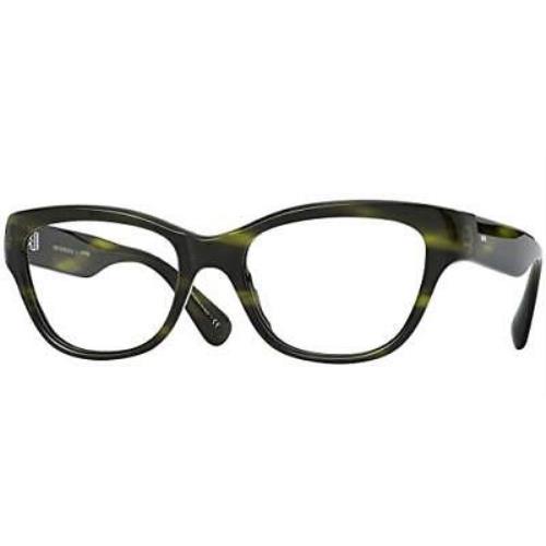 Oliver RX Eyeglasses OV 5431U-1680 Emerald Bark W/demo Lens 52mm - Frame: