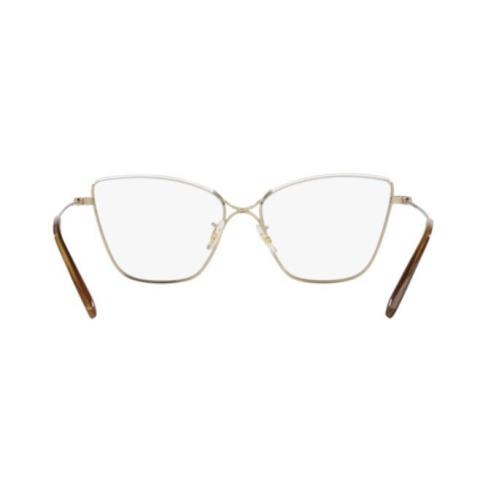 Oliver Peoples eyeglasses Marlyse - Gold Frame, Blue Block Lens 2