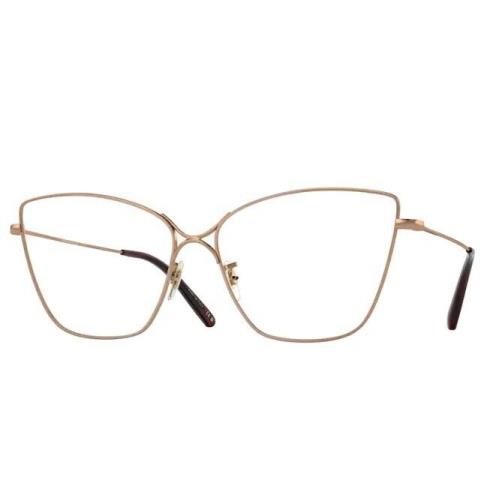 Oliver Peoples 0OV1288S Marlyse 5326SB Rose Gold/blue Block Women`s Eyeglasses - Rose Gold Frame, Blue Block Lens