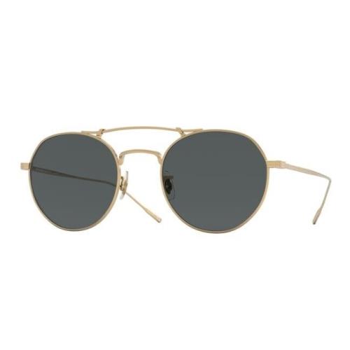 Oliver Peoples 0OV1309ST Reymont 5292P2 Gold/midnight Express Unisex Sunglasses - Frame: Gold, Lens: