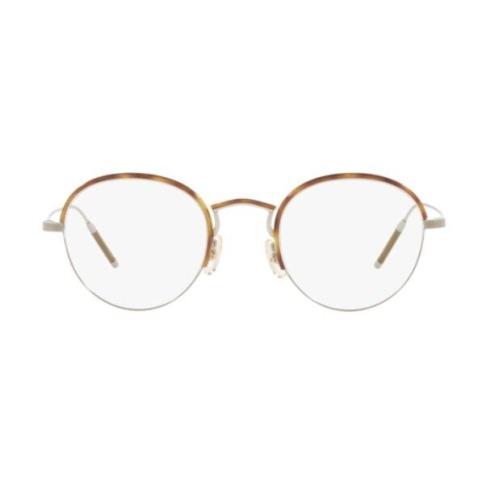 Oliver Peoples 0OV1290T TK 6 5036 Silver/amber Tortoise Round Unisex Eyeglasses