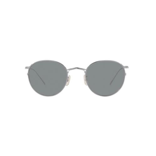 Oliver Peoples sunglasses  - Silver Frame, Ash Blue Wash Lens