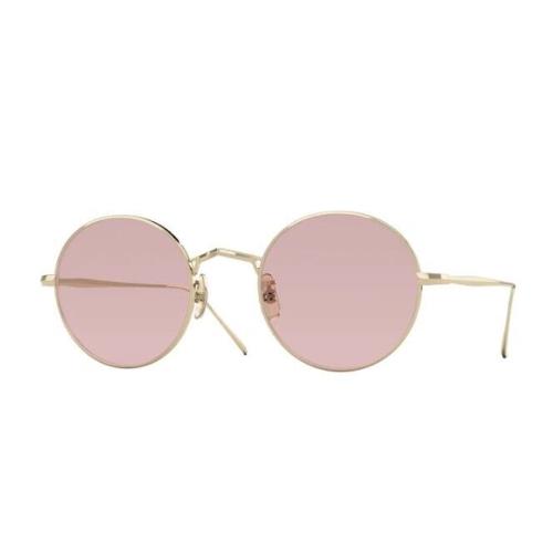 Oliver Peoples 0OV1293ST G. Ponti-3 50354Q Soft Gold/pink Wash Unisex Sunglasses - Soft Gold Frame, Pink Wash Lens