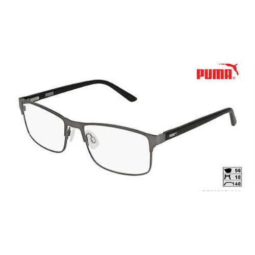 Puma PE0027o-001 Frame Ruthenium Black Eyeglasses