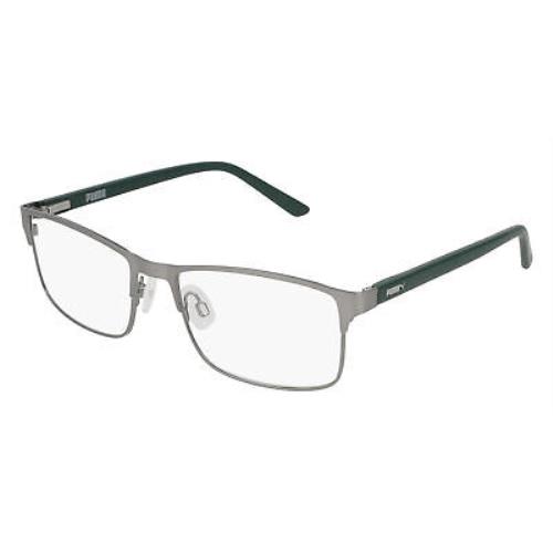 Puma PE0027o-004 Frame Ruthenium Green Eyeglasses