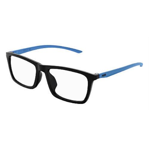 Puma PE0175oA-004 Black Blue Eyeglasses