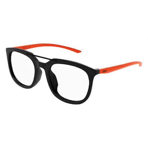 Puma PE0172oA-003 Black Orange Eyeglasses