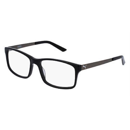 Puma PE0016o-010 Black Ruthenium Eyeglasses