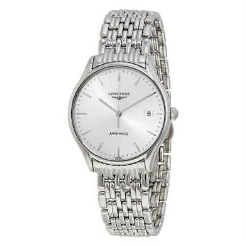 Longines Lyre Automatic Silver Dial Ladies Watch L48604726 - Silver Dial, Silver-tone Band