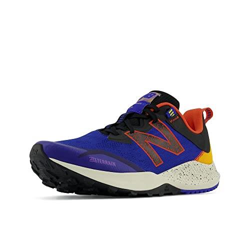 New Balance Men`s Dynasoft Nitrel V4 Trail Running - Choose Sz/col Blue/Black/Orange