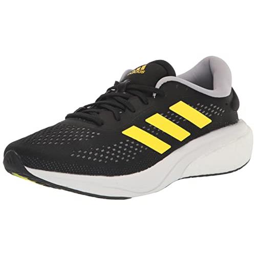 Adidas Men`s Supernova 2 Running Shoe - Choose Sz/col Black/Beam Yellow/Halo Silver