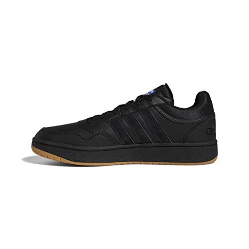 Adidas Men`s Hoops 3.0 Low Classic Basketball Shoe - Choose Sz/col Black/Black/White