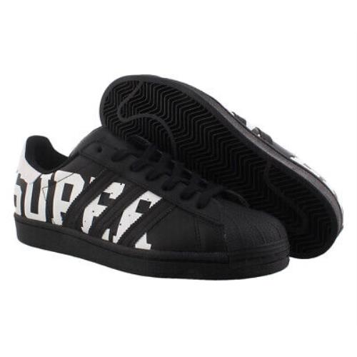 Adidas Superstar Mens Shoes - Black/White , Black Main
