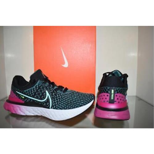Nike shoes React Infinity Run - Black/Pink 1